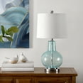 thumbnail image 1 of SAFAVIEH Atlas Modern Rustic 24 in. H Table Lamp, Blue Crackle, 1 of 4