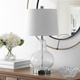 thumbnail image 1 of SAFAVIEH Atlas Modern Rustic 24 in. H Table Lamp, Clear Crackle, 1 of 4