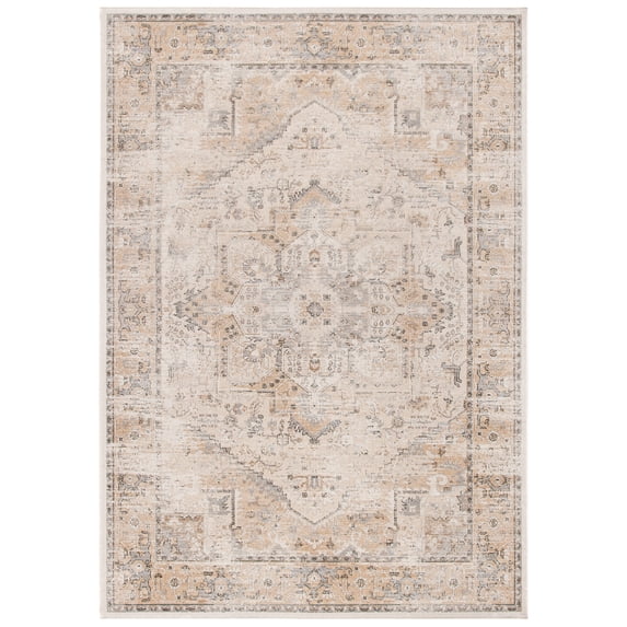 SAFAVIEH Atlas Rishi Oriental Area Rug, Camel/Stone, 2'7" x 4'