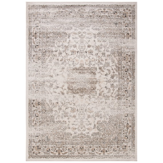 SAFAVIEH Atlas Ryan Oriental Area Rug, Beige/Grey, 2'7" x 4'