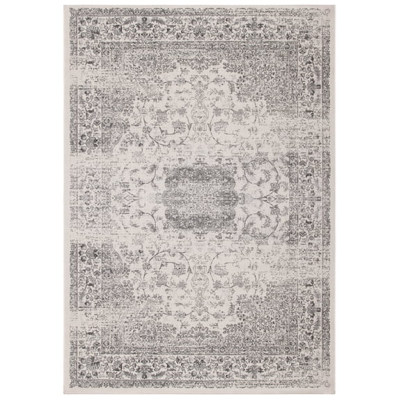 SAFAVIEH Atlas Ryan Oriental Area Rug, Ivory/Grey, 7'10" x 10'