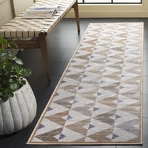 Safavieh Atlas Trina Geometric Runner Rug, Beige/Gray, 2'2" x 8'