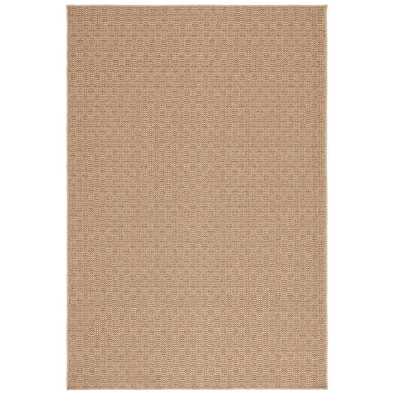 SAFAVIEH Atrium Sisal Bristol Solid Indoor/Outdoor Area Rug, Beige, 5'3" x 7'6"