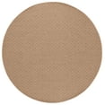 thumbnail image 1 of SAFAVIEH Atrium Sisal Bristol Solid Indoor/Outdoor Area Rug, Beige, 6'7" x 6'7" Round, 1 of 1