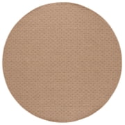 SAFAVIEH Atrium Sisal Bristol Solid Indoor/Outdoor Area Rug, Beige, 6'7" x 6'7" Round