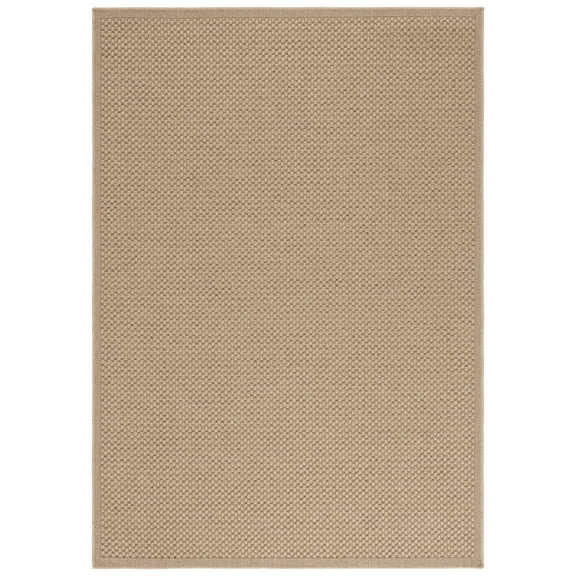SAFAVIEH Atrium Sisal Christy Solid Indoor/Outdoor Area Rug, Beige, 5'3" x 7'6"