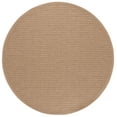 thumbnail image 1 of SAFAVIEH Atrium Sisal Jemima Solid Indoor/Outdoor Area Rug, Beige, 6'7" x 6'7" Round, 1 of 16
