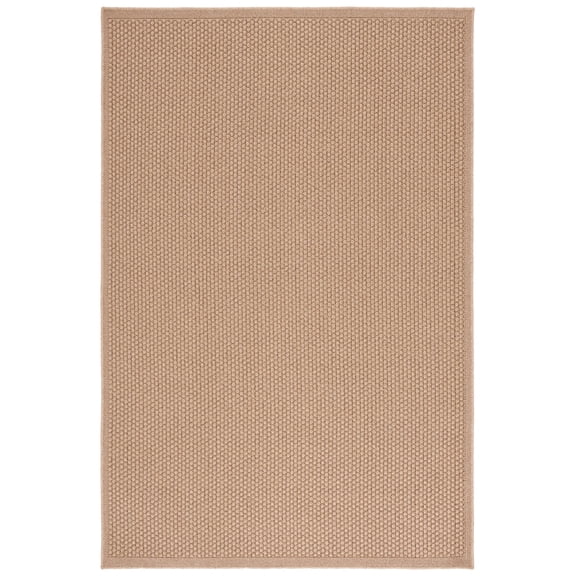 SAFAVIEH Atrium Sisal Langston Solid Indoor/Outdoor Area Rug, Beige, 4' x 6'
