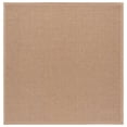 thumbnail image 1 of SAFAVIEH Atrium Sisal Langston Solid Indoor/Outdoor Area Rug, Beige, 6'7" x 6'7" Square, 1 of 16