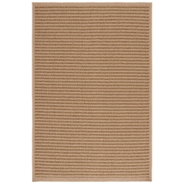 SAFAVIEH Atrium Sisal Makayla Striped Indoor/Outdoor Area Rug, Beige, 8' x 10'