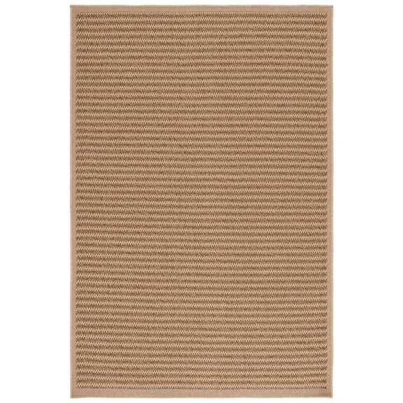 SAFAVIEH Atrium Sisal Makayla Striped Indoor/Outdoor Area Rug, Beige, 8' x 10'