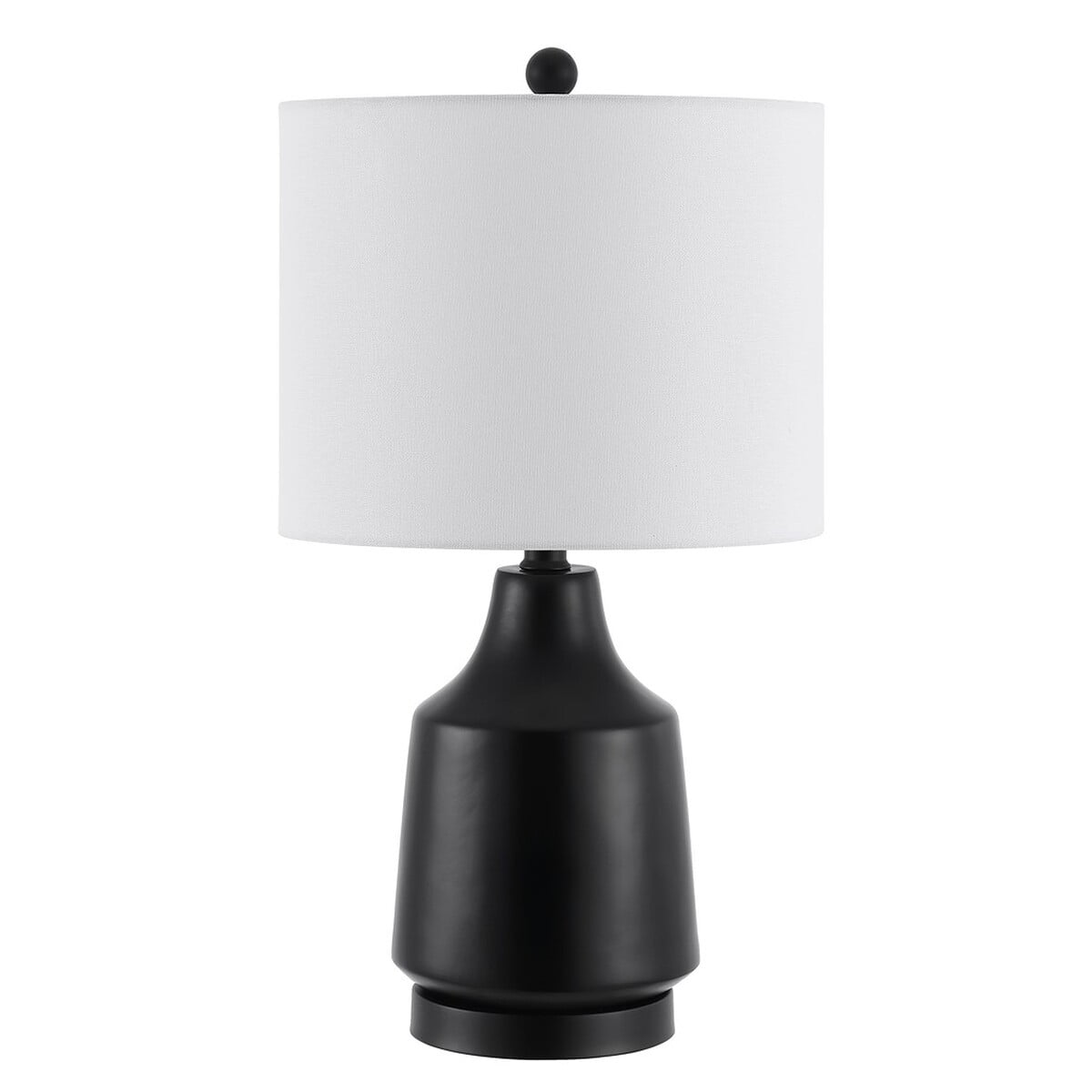 SAFAVIEH Atrius 26 in. Classic Contemporary Table Lamp, Black