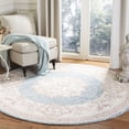 thumbnail image 1 of SAFAVIEH Aubusson AUB101M Handmade Blue / Pink Rug, 1 of 7
