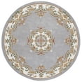 thumbnail image 1 of SAFAVIEH Aubusson Albus Medallion Area Rug, Grey/Ivory, 6' x 6' Round, 1 of 7
