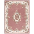 thumbnail image 1 of SAFAVIEH Aubusson Albus Medallion Area Rug, Pink/Ivory, 8' x 10', 1 of 11
