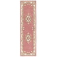 thumbnail image 1 of SAFAVIEH Aubusson Albus Medallion Runner Rug, Pink/Ivory, 2'3" x 8', 1 of 10