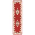 thumbnail image 1 of SAFAVIEH Aubusson Albus Medallion Runner Rug, Rust/Ivory, 2'3" x 8', 1 of 10