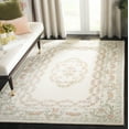 thumbnail image 1 of SAFAVIEH Aubusson Azalea Overdyed Wool Area Rug, Ivory/Pink, 8' x 10', 1 of 7