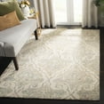 thumbnail image 1 of SAFAVIEH Aubusson Comingham Abstract Geometric Wool Area Rug, Ivory/Green, 4' x 6', 1 of 7