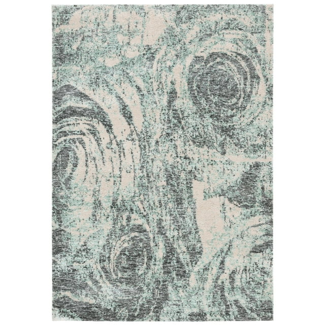 SAFAVIEH Audrey Britta Abstract Area Rug, Blue/Grey, 8' x 10'