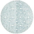 thumbnail image 1 of SAFAVIEH Audrey Jaxon Trellis Area Rug, Blue/Ivory, 6' x 6' Round, 1 of 7