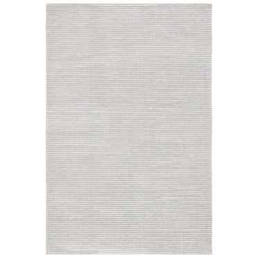 SAFAVIEH Audrey Mirjana Striped Area Rug, Ivory/Grey, 8' x 10'