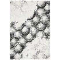 SAFAVIEH Audrey Quintella Abstract Area Rug, Gray/Ivory, 8' x 10'