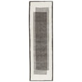thumbnail image 1 of SAFAVIEH Audrey Sharyl Geometric Runner Rug, Dark Grey/Ivory, 2'3" x 8', 1 of 6
