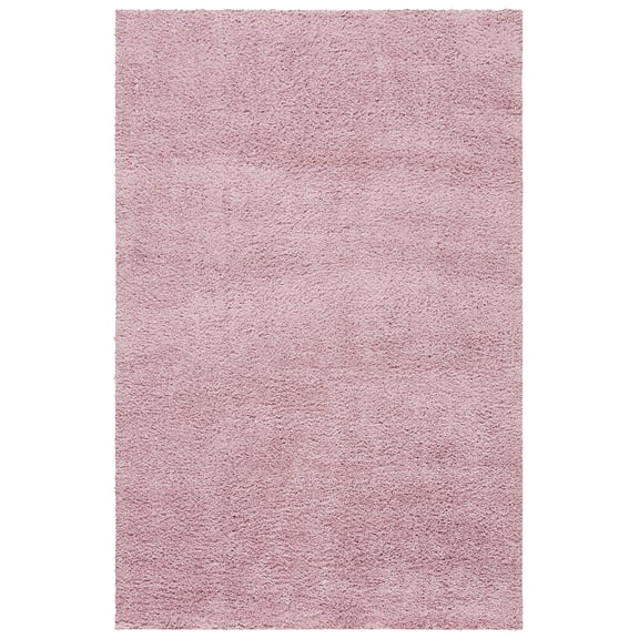 SAFAVIEH August Bronte Solid Shag Area Rug, Pink, 3' x 5'