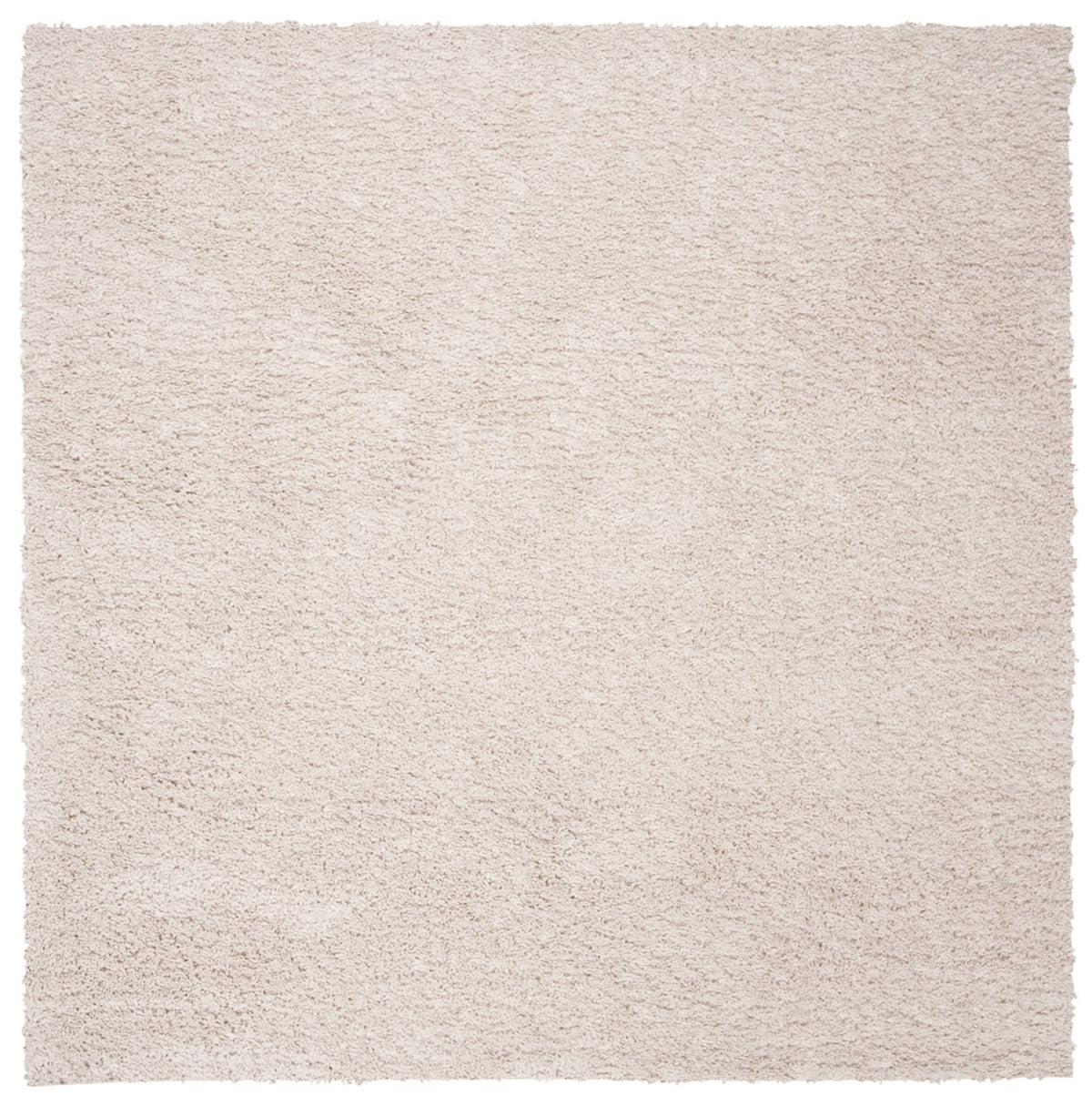 August Shag 900 AUG900 Power Loomed Indoor Area Rug - Beige - 5'3"x5'3" - Safavieh