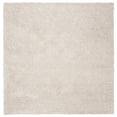 thumbnail image 1 of SAFAVIEH August Carlene Solid Plush Shag Area Rug, Beige, 6'7" x 6'7" Square, 1 of 8
