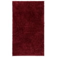 thumbnail image 1 of SAFAVIEH August Carlene Solid Plush Shag Area Rug, Burgundy, 2'3" x 4', 1 of 8