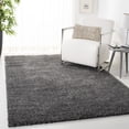 thumbnail image 1 of SAFAVIEH August Carlene Solid Plush Shag Area Rug, Grey, 3' x 3' Square - Modern Design, Grey, Non-Shedding & Easy Cleaning, Ultra Plush Thick Pile, Ideal for Living Room, Bedroom, 1 of 10
