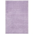thumbnail image 1 of SAFAVIEH August Carlene Solid Plush Shag Area Rug, Lilac, 5'3" x 7'6", 1 of 8