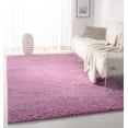 thumbnail image 1 of SAFAVIEH August Carlene Solid Plush Shag Area Rug, Pink, 4' x 4' Square - Modern Design, Pink, Non-Shedding & Easy Cleaning, Ultra Plush Thick Pile, Ideal for Living Room, Bedroom, 1 of 10