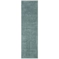 thumbnail image 1 of SAFAVIEH August Carlene Solid Plush Shag Runner Rug, Aqua, 2'3" x 16' - Modern Design, Aqua, Non-Shedding & Easy Cleaning, Ultra Plush Thick Pile, Ideal for Living Room, Bedroom, Entryway, 1 of 10