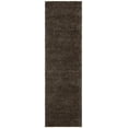 thumbnail image 1 of SAFAVIEH August Carlene Solid Plush Shag Runner Rug, Brown, 2'3" x 6' - Modern Design, Brown, Non-Shedding & Easy Cleaning, Ultra Plush Thick Pile, Ideal for Living Room, Bedroom, Entryway, 1 of 7