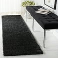 thumbnail image 1 of SAFAVIEH August Carlene Solid Plush Shag Runner Rug, Charcoal, 2'3" x 10' - Modern Design, Charcoal, Non-Shedding & Easy Cleaning, Ultra Plush Thick Pile, Ideal for Living Room, Bedroom, 1 of 9