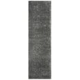 thumbnail image 1 of SAFAVIEH August Carlene Solid Plush Shag Runner Rug, Grey, 2'3" x 8', 1 of 7