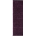 thumbnail image 1 of SAFAVIEH August Carlene Solid Plush Shag Runner Rug, Purple, 2'3" x 12', 1 of 7