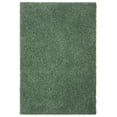 thumbnail image 1 of SAFAVIEH August Sophia Solid Plush Shag Area Rug, Green, 5'3" x 7'6", 1 of 10