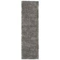 thumbnail image 1 of SAFAVIEH August Sophia Solid Plush Shag Area Rug, Grey, 2' x 7', 1 of 8
