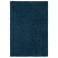 thumbnail image 1 of SAFAVIEH August Sophia Solid Plush Shag Area Rug, Navy, 4' x 6', 1 of 9