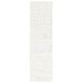 thumbnail image 1 of SAFAVIEH August Sophia Solid Plush Shag Area Rug, White, 2' x 13', 1 of 8