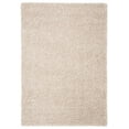 thumbnail image 1 of SAFAVIEH August Sophia Solid Shag Area Rug, Beige, 4' x 6', 1 of 9