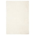 thumbnail image 1 of SAFAVIEH August Sophia Solid Shag Area Rug, Ivory, 3' x 5', 1 of 8