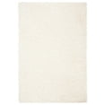 thumbnail image 1 of SAFAVIEH August Sophia Solid Plush Shag Area Rug, Ivory, 5'3" x 7'6", 1 of 8