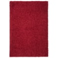 thumbnail image 1 of SAFAVIEH August Sophia Solid Shag Area Rug, Red, 3' x 5', 1 of 8