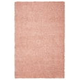 thumbnail image 1 of SAFAVIEH August Sophia Solid Shag Area Rug, Rose, 5'3" x 7'6", 1 of 5