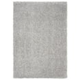 thumbnail image 1 of SAFAVIEH August Sophia Solid Shag Area Rug, Silver, 4' x 6', 1 of 8